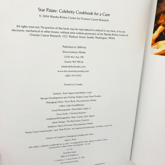 Celebrity Cookbook - Picture 3 of 11